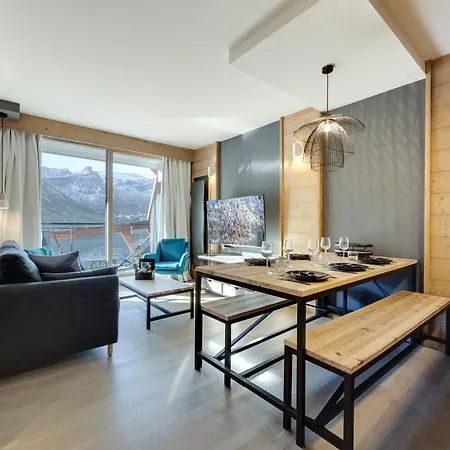 Moderne Au Coeur De Tignes, 2 Chambres, Balcon, Wifi, Linge Fourni - Fr-1-641-3 Apartment