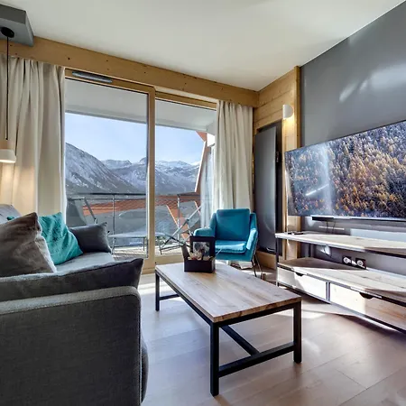 Moderne Au Coeur De Tignes, 2 Chambres, Balcon, Wifi, Linge Fourni - Fr-1-641-3 Apartment Tignes